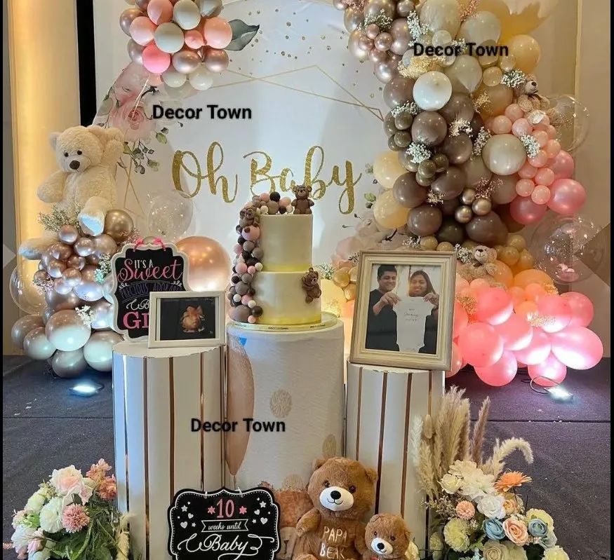 Oh Baby Baby Shower setup by Decor Town, Jaipur