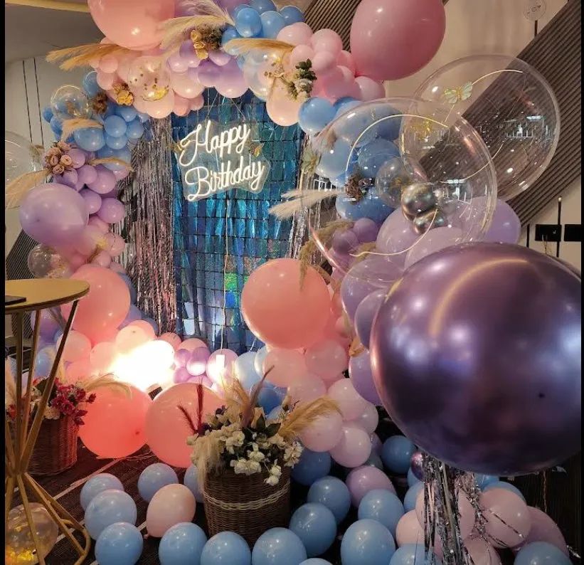 Pastel Dream Birthday setup by Decor Town, Jaipur