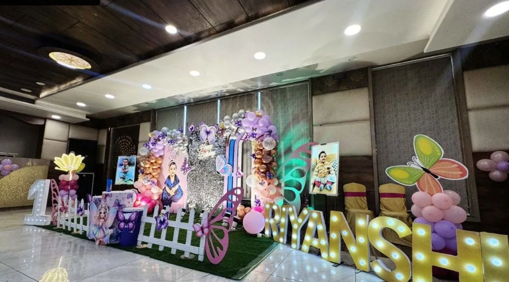 Butterfly Fairy Full Hall Setup by Decor Town, Jaipur